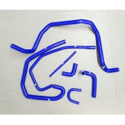 Roose motorsport charge cooler hose kit in Blue Focus RS MK1